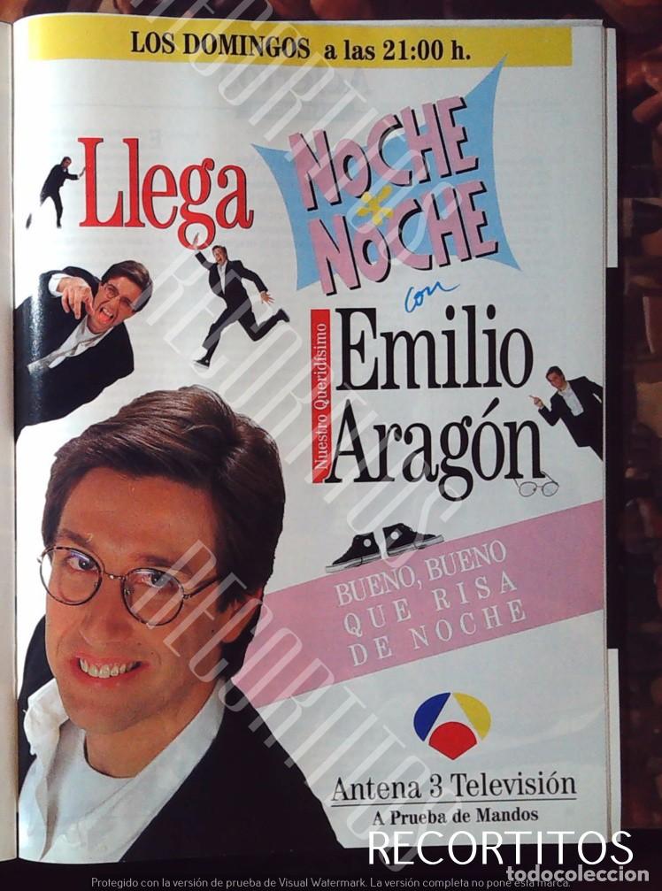 M&uacute;sica de colecci&oacute;n: noche noche emilio aragon antena 3