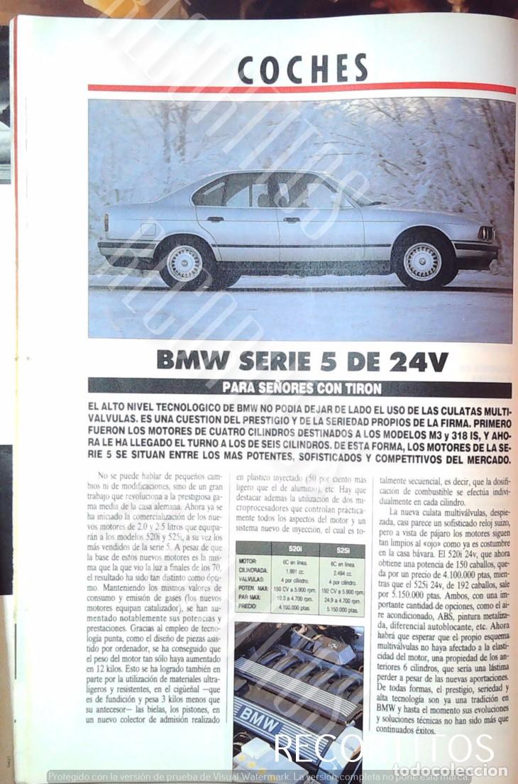 M&uacute;sica de colecci&oacute;n: bmw serie 5 de 24 v auto motor