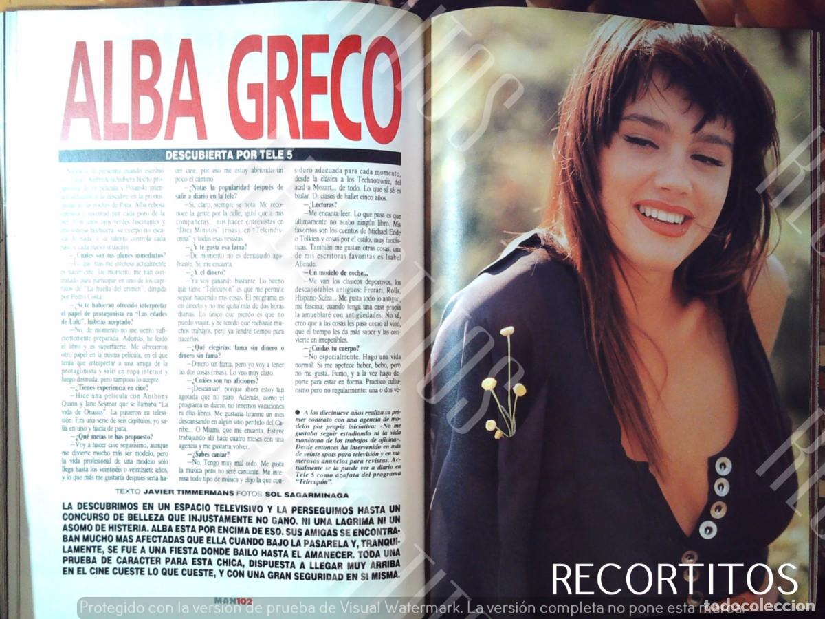M&uacute;sica de colecci&oacute;n: alba greco el descubrimiento de tele cinco 1993