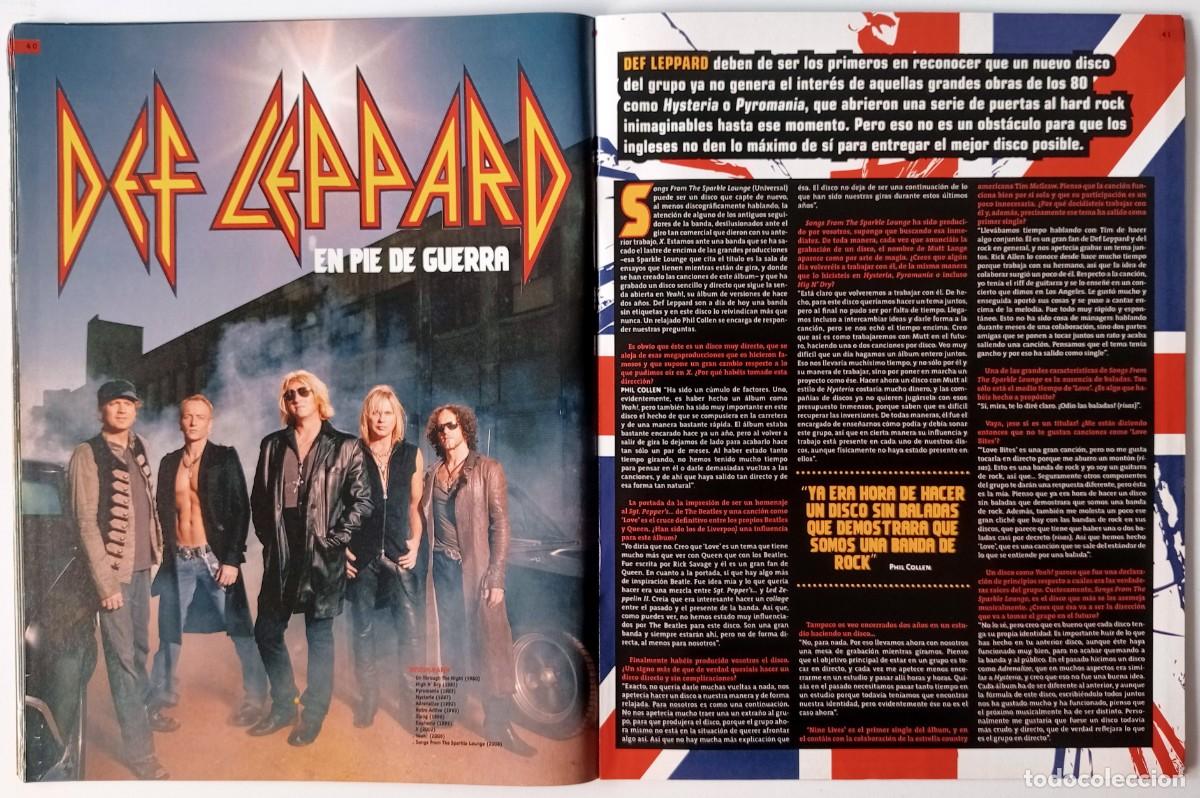 Musica di collezione: MAGAZINE CLIPPINGS DEF LEPPARD
