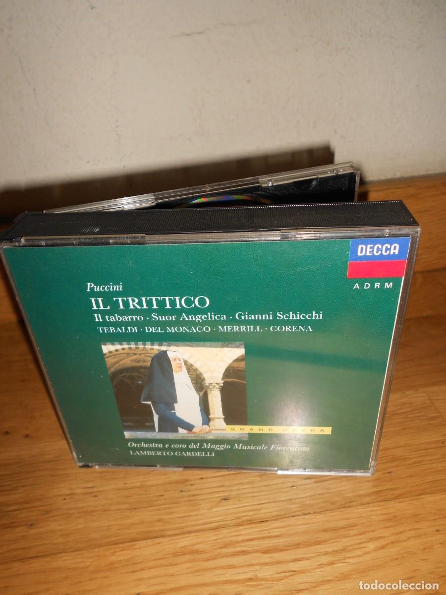 M&uacute;sica de colecci&oacute;n: IL TRITTICO de PUCCINI : LAMBERTO GARDELLI - DECCA / 3 CDs