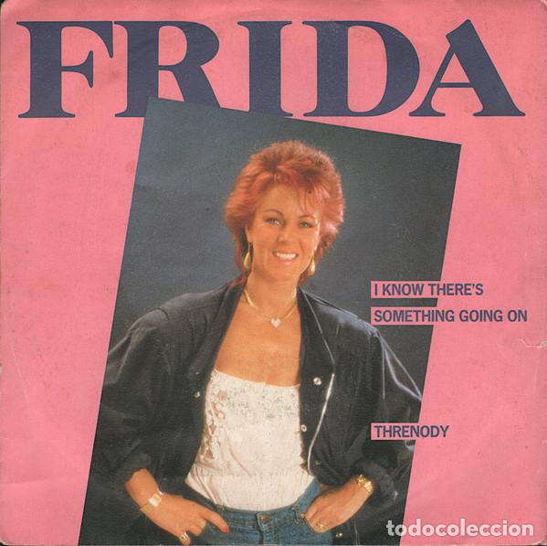 M&uacute;sica de colecci&oacute;n: Vinile, 7, 45 RPM, Single-Frida &ndash; I Know There's Something Going On-Italy-Pop-1982-VG/VG - EPC