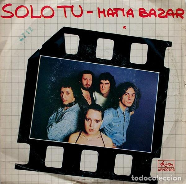M&uacute;sica de colecci&oacute;n: Vinile, 7, 45 RPM, Single, Stereo-Matia Bazar &ndash; Solo Tu-Italy-Pop-1977-Good/Good - Ariston