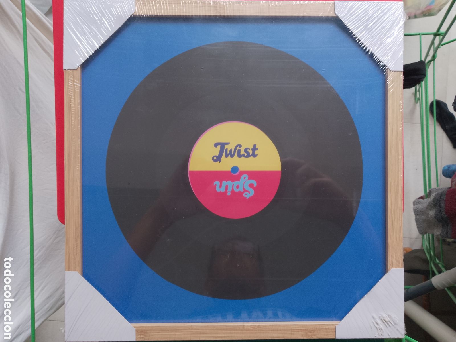 M&uacute;sica de colecci&oacute;n: TWIST SPIN . CUADRO PARA VINILO . TAMA&Ntilde;O LP . NUEVO .A ESTRENAR .