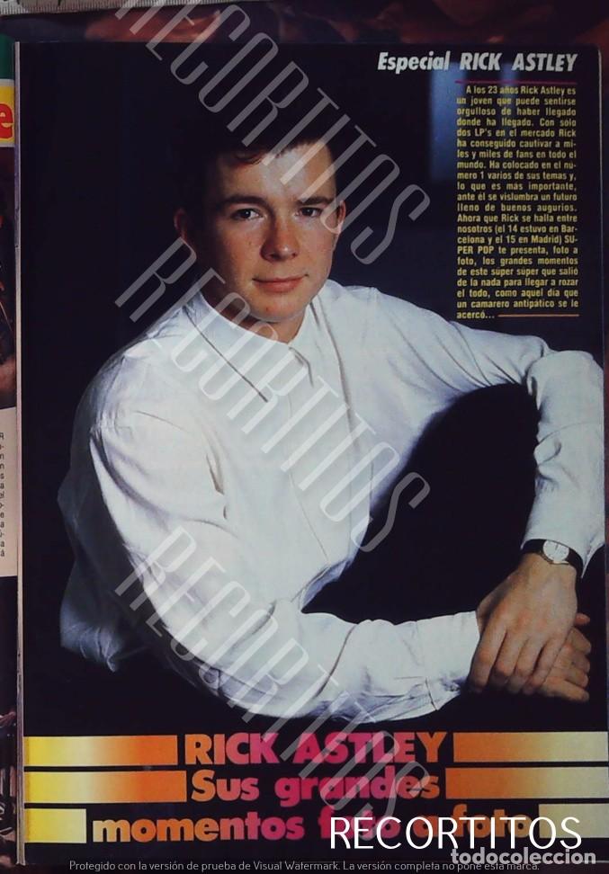 Collectible Music: rick astley special in super pop