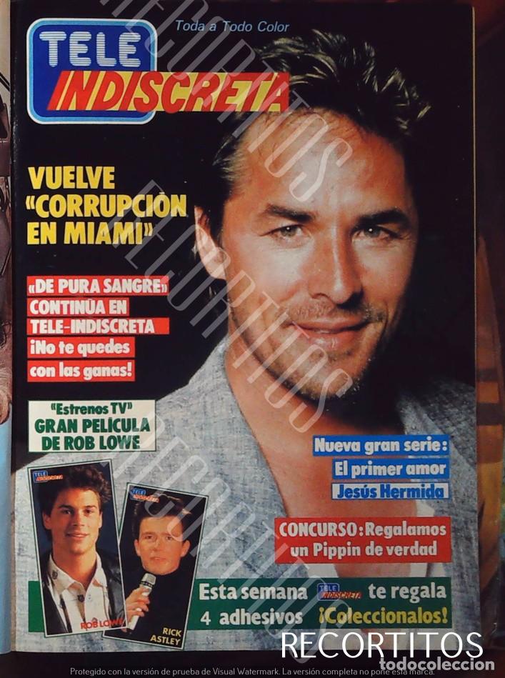 M&uacute;sica de colecci&oacute;n: anuncio don johnson corrupcion en miami vice rob lowe rick astley