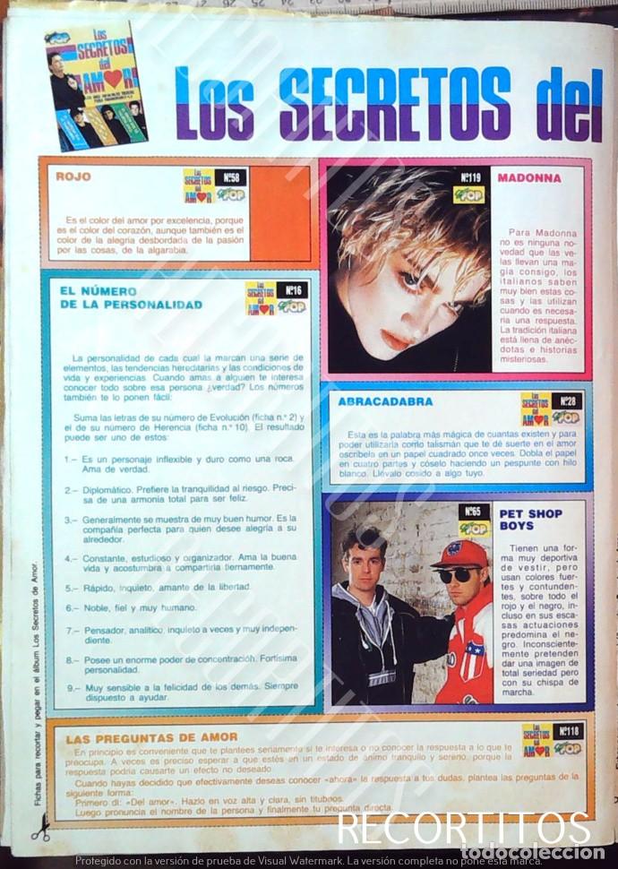 M&uacute;sica de colecci&oacute;n: madonna pet shop boys album de los secretos del amor de super pop
