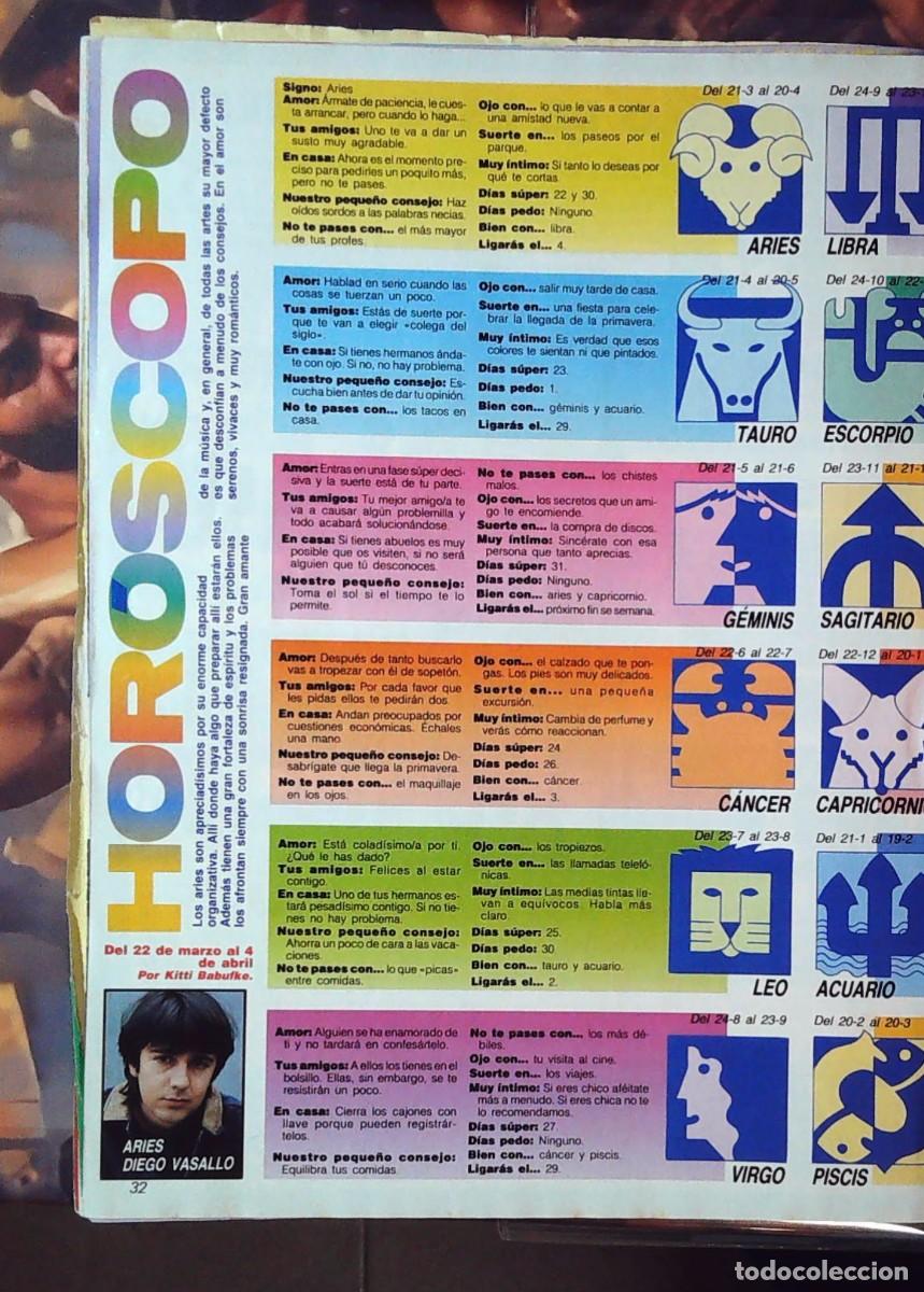 M&uacute;sica de colecci&oacute;n: diego vasallo aries 1989 horoscopo de super pop