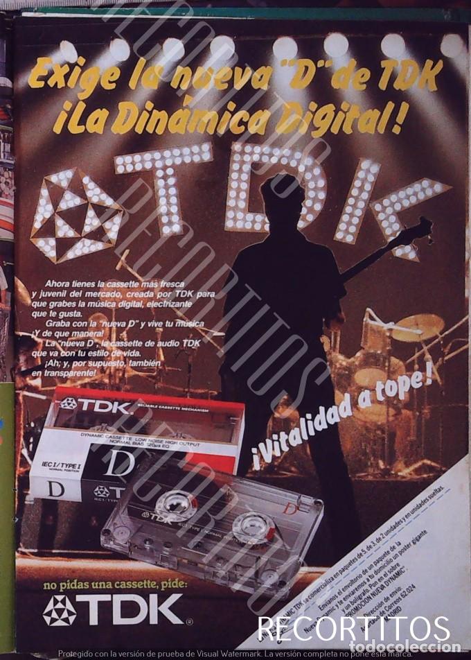 M&uacute;sica de colecci&oacute;n: TDK D60 CASET CASETTE bruce springsteen patty scialfa