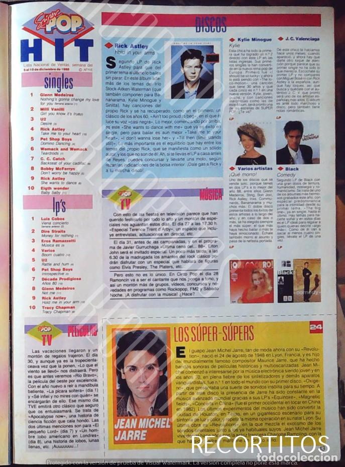 M&uacute;sica de colecci&oacute;n: jean michel jarre kylie minogue rick astley jc valenciaga black comedy