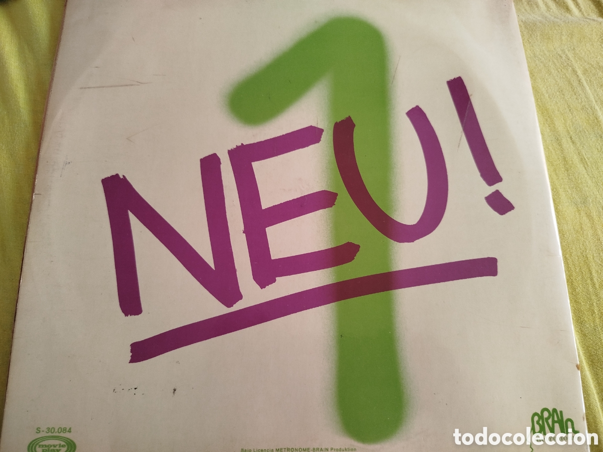 M&uacute;sica de colecci&oacute;n: Neu! 1 LP 1973 Edici&oacute;n Espa&ntilde;a Gatefold