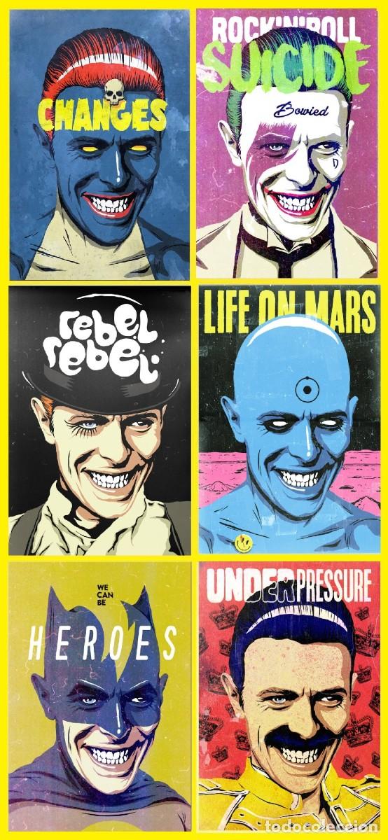 M&uacute;sica de colecci&oacute;n: DAVID BOWIE Posters - LIMT OFFER - LIMT OFFER 6 POSTERS VINTAGE !! cartel 30x40 !!