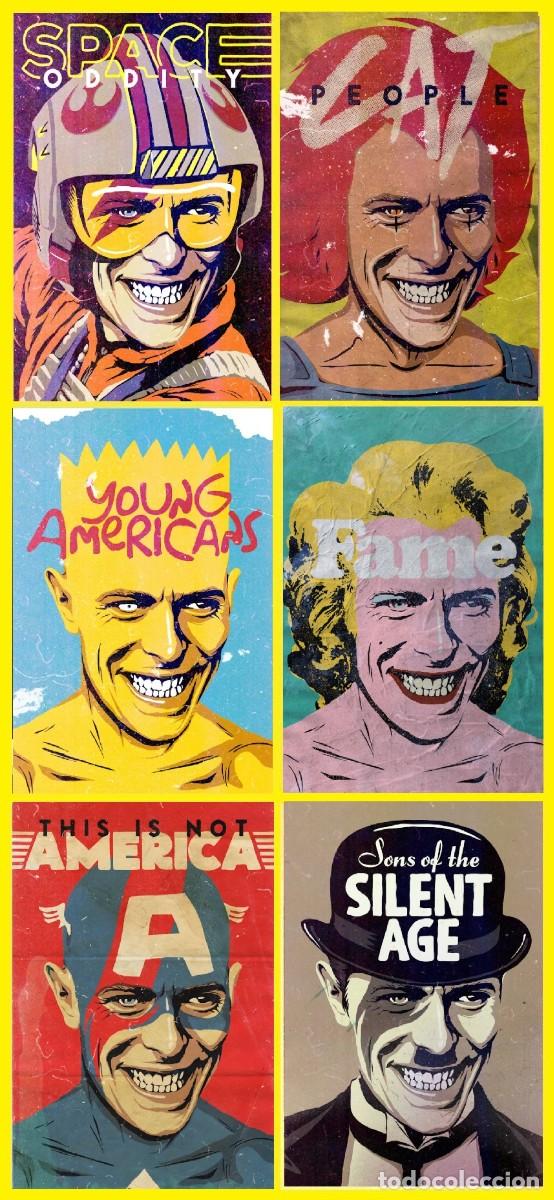M&uacute;sica de colecci&oacute;n: DAVID BOWIE Posters - LIMT OFFER - LIMT OFFER 6 POSTERS VINTAGE !! cartel 30x40 !!
