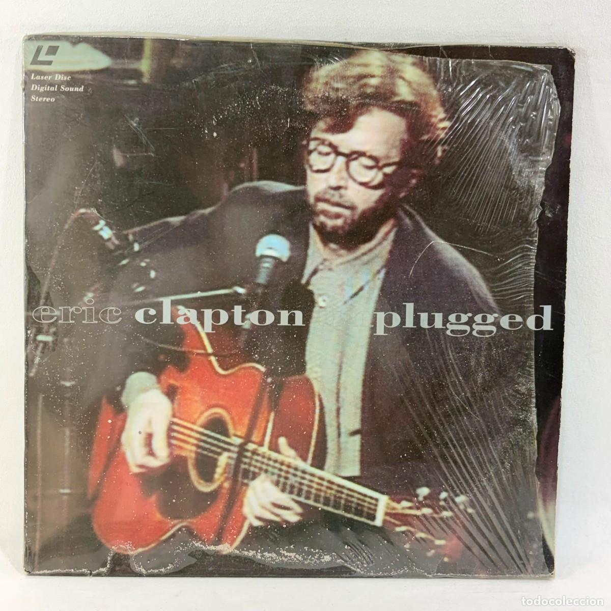 M&uacute;sica de colecci&oacute;n: LASERDISC ERIC CLAPTON PLUGGED - DIGITAL SOUND - 1992