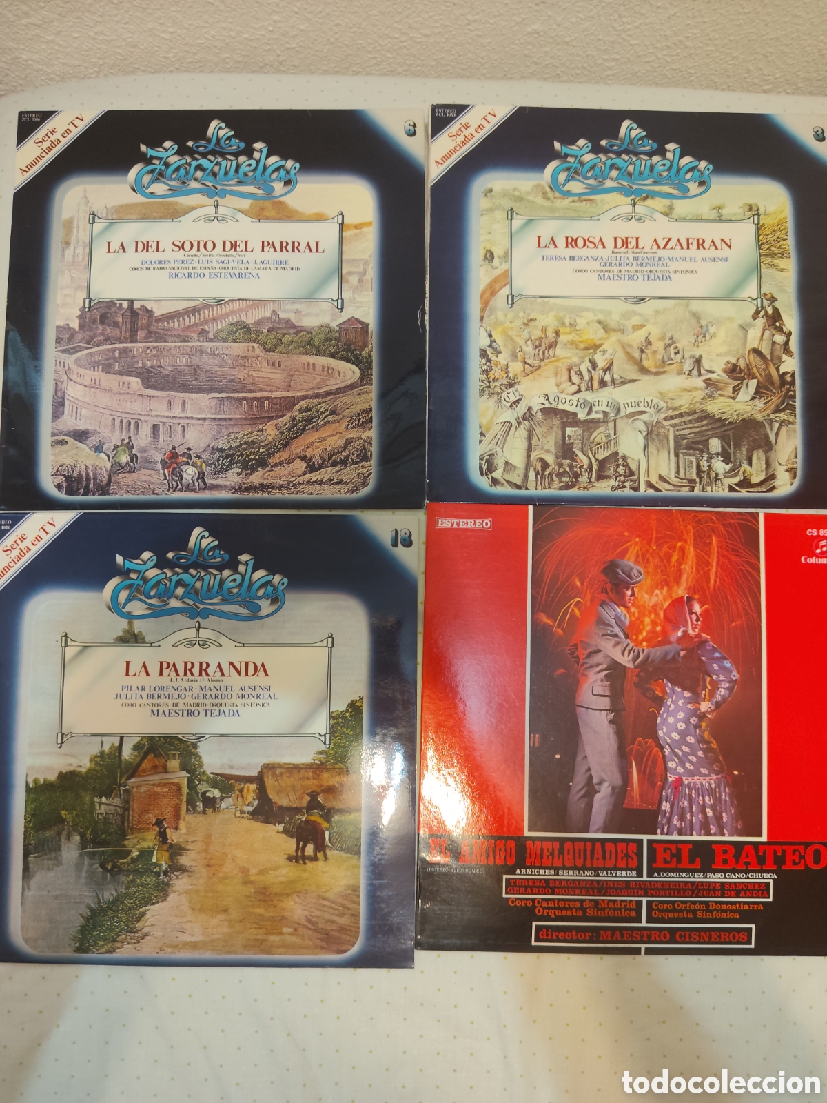 M&uacute;sica de colecci&oacute;n: Lote vinilos zarzuela