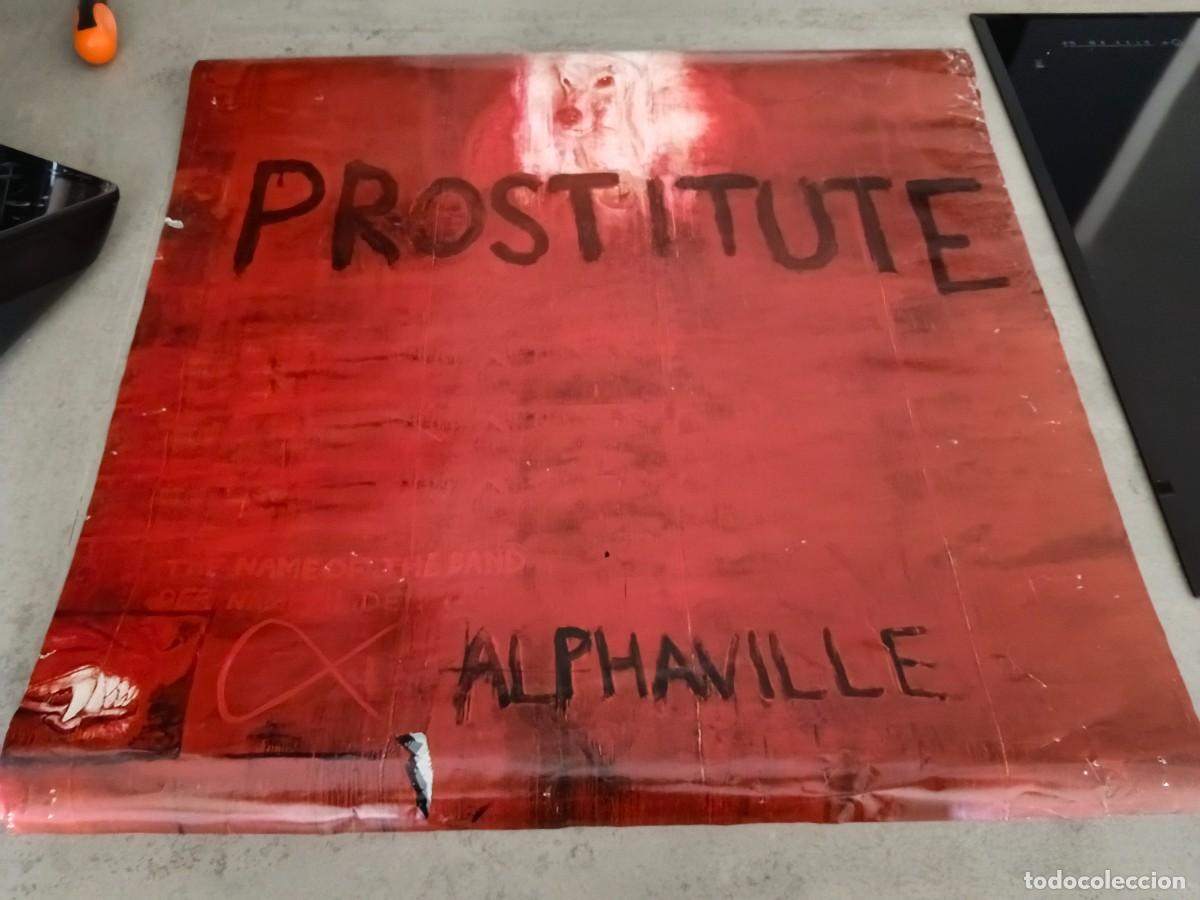 M&uacute;sica de colecci&oacute;n: RAR POSTER ALPHAVILLE. PROSTITUTE. 60 x 60. A DOBLE CARA