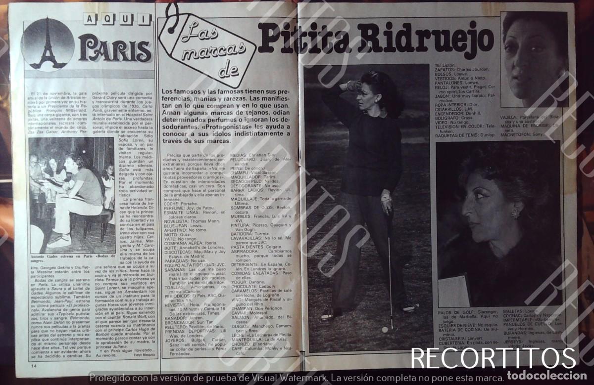 M&uacute;sica de colecci&oacute;n: pitita ridruejo y el golf