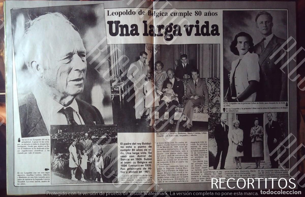 M&uacute;sica de colecci&oacute;n: leopoldo de belgica cumple 80 a&ntilde;os