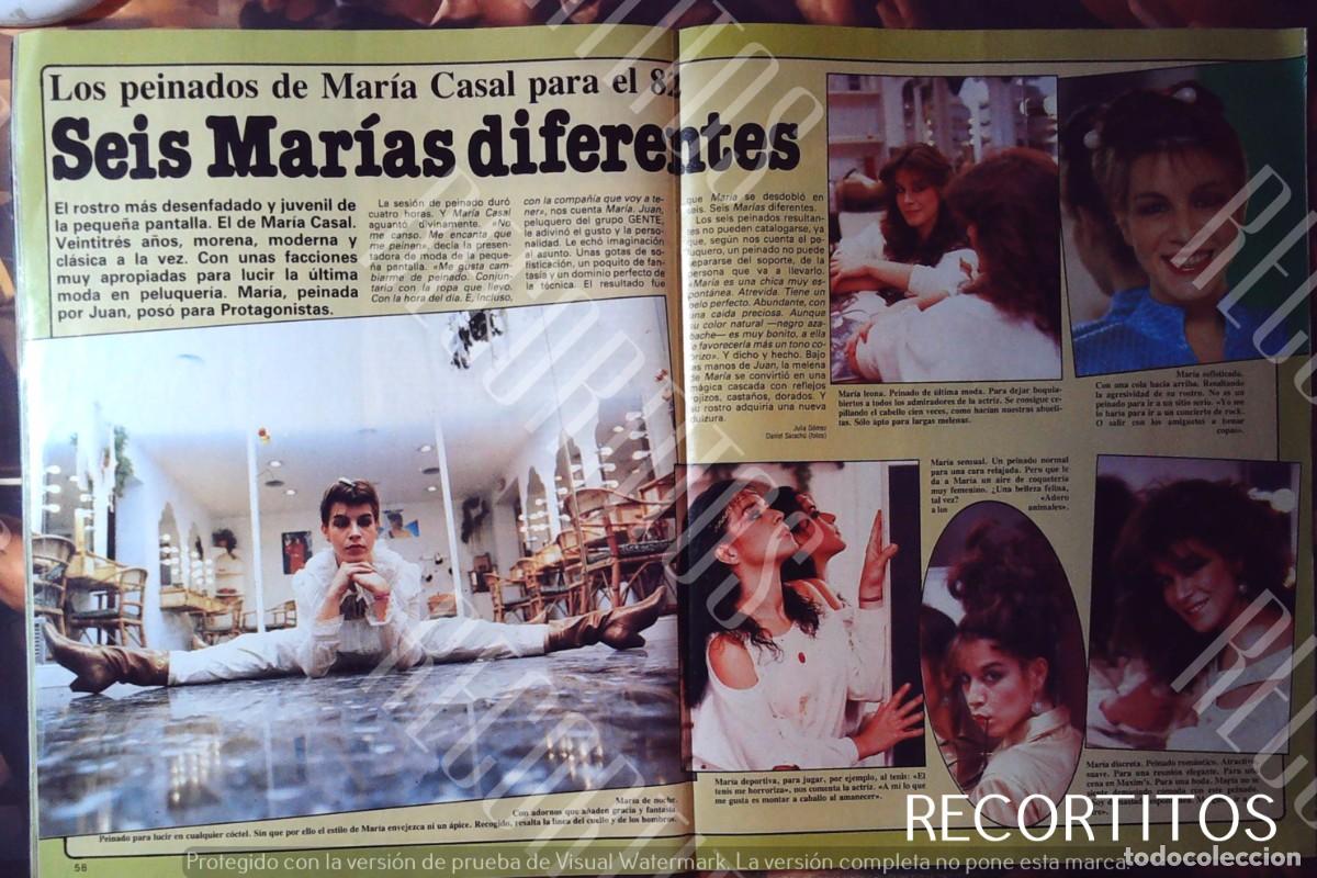 M&uacute;sica de colecci&oacute;n: maria casal siete peinados un dos tres aplauso