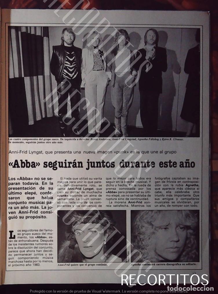 M&uacute;sica de colecci&oacute;n: ABBA EN ESPA&Ntilde;A agnetha frida bjorn