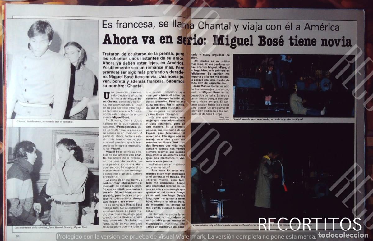 M&uacute;sica de colecci&oacute;n: miguel bose chantal a america