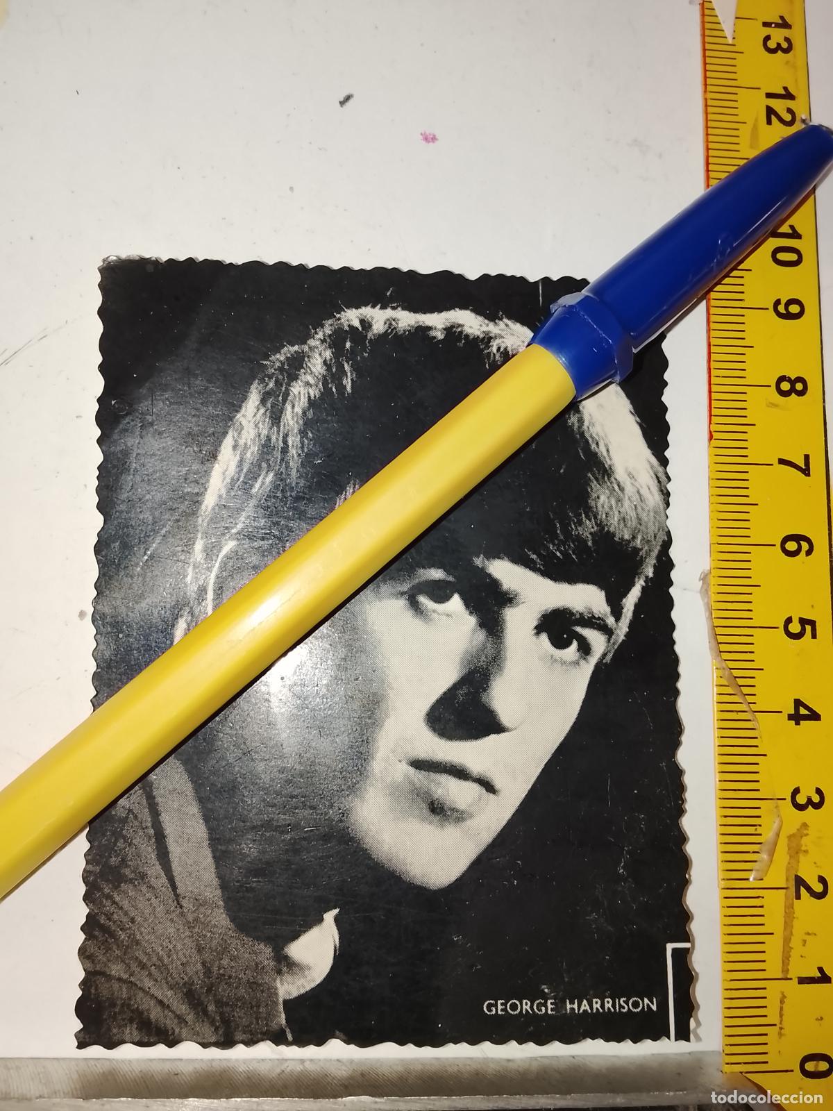 M&uacute;sica de colecci&oacute;n: musica - CROMOS o similar DE PAPEL ANTIGUO troquelado CANTANTES - THE BEATLES