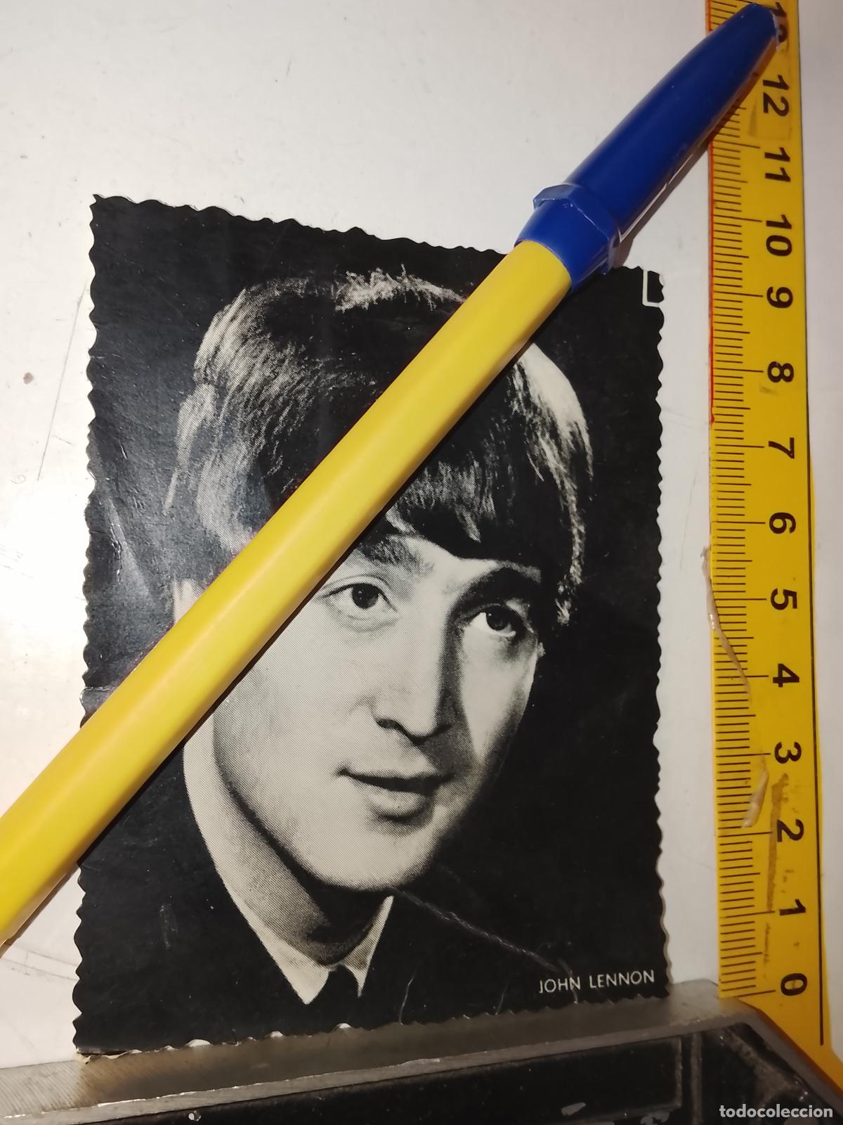 M&uacute;sica de colecci&oacute;n: musica - CROMOS o similar DE PAPEL ANTIGUO troquelado CANTANTES - THE BEATLES