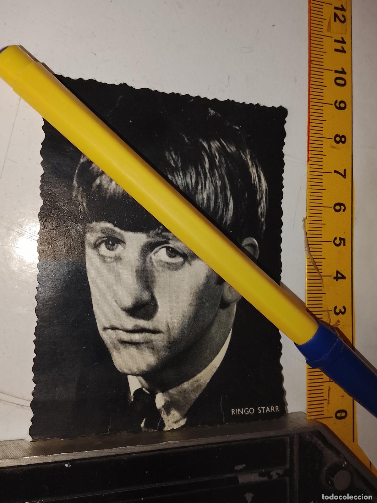 M&uacute;sica de colecci&oacute;n: musica - CROMOS o similar DE PAPEL ANTIGUO troquelado CANTANTES - THE BEATLES