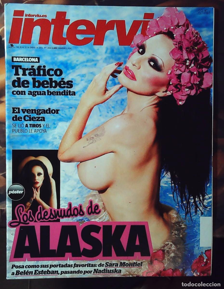 M&uacute;sica de colecci&oacute;n: alaska en interviu revista completa con poster sara montiel sabrina samantha fox nadiuska especial