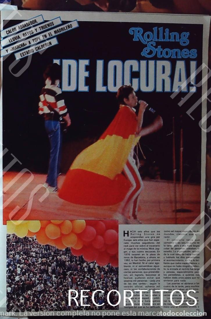 M&uacute;sica de colecci&oacute;n: THE ROLLING STONES EN ESPA&Ntilde;A 1983 IN SPAIN