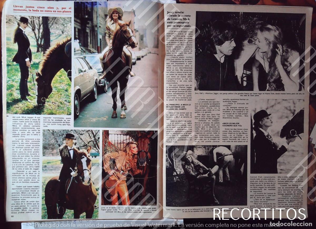 M&uacute;sica de colecci&oacute;n: THE ROLLING STONES jerry hall mick jagger - Foto 2