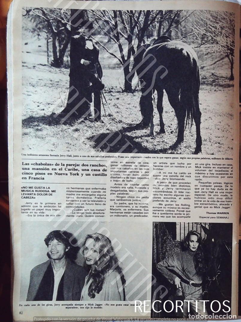M&uacute;sica de colecci&oacute;n: THE ROLLING STONES jerry hall mick jagger - Foto 3