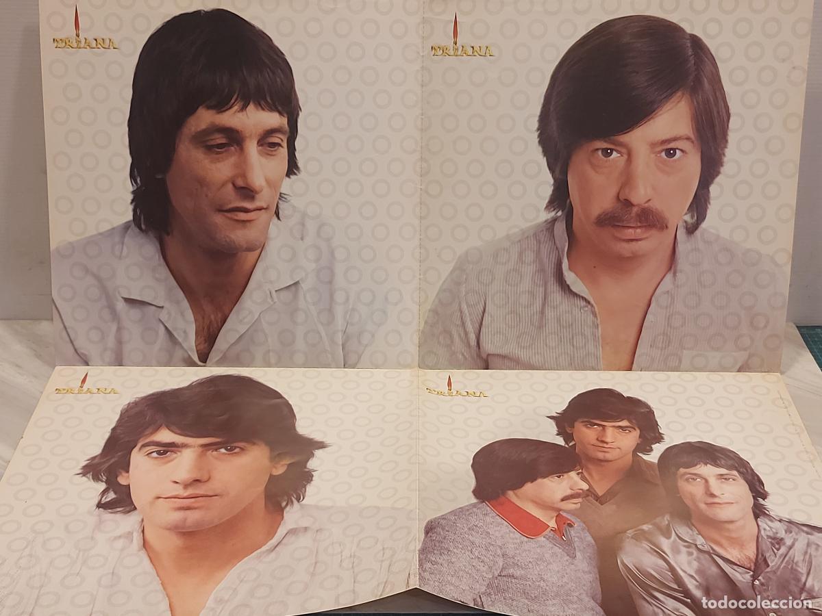 M&uacute;sica de colecci&oacute;n: TRIANA | P&Oacute;STER ORIGINAL LP UN ENCUENTRO | MOVIEPLAY-1980 | 48,5 &times; 49 CM | ROCK ANDALUZ