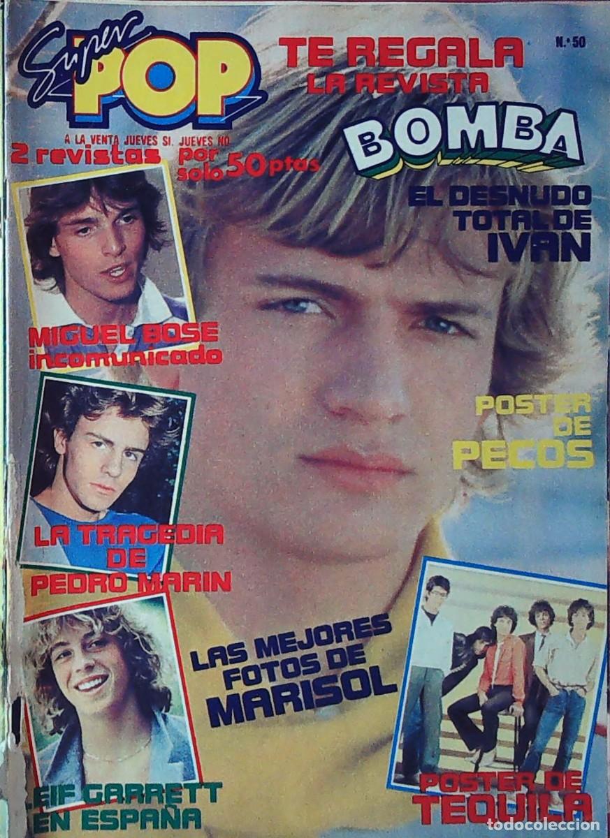 M&uacute;sica de colecci&oacute;n: recorte portada ivavn tequila leif garret miguel bose pedro marin super pop