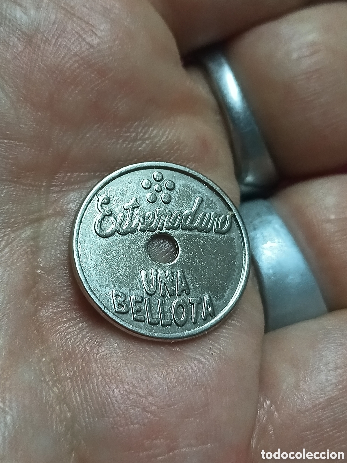 M&uacute;sica de colecci&oacute;n: TOKEN MONEDA FICHA UNA BELLOTA DE LA GIRA LA LEY INNATA DE EXTREMODURO