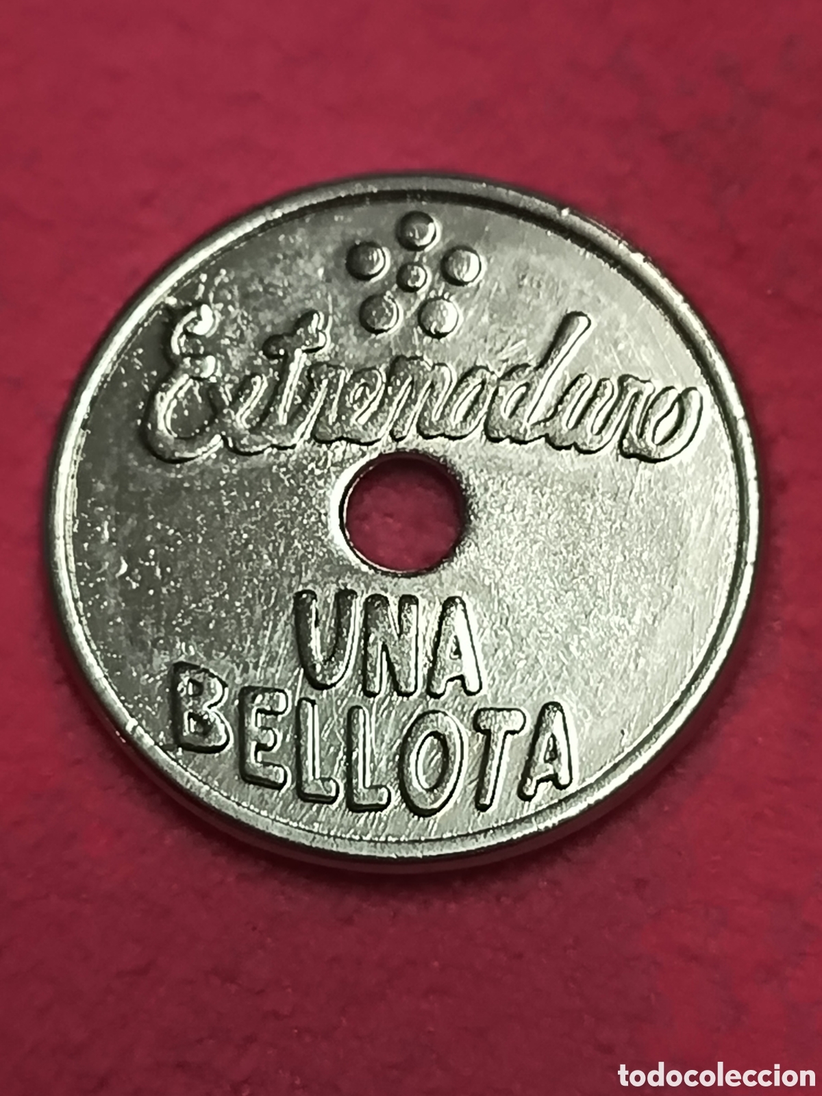M&uacute;sica de colecci&oacute;n: TOKEN MONEDA FICHA UNA BELLOTA DE LA GIRA LA LEY INNATA DE EXTREMODURO