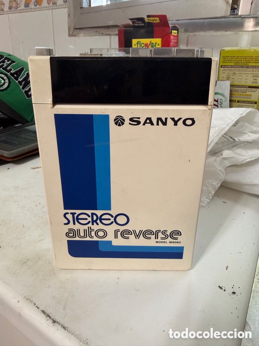 M&uacute;sica de colecci&oacute;n: SANYO M6060 STEREO AUTO REVERSE &ndash; RARO REPRODUCTOR CASSETTE VINTAGE &ndash; JAP&Oacute;N
