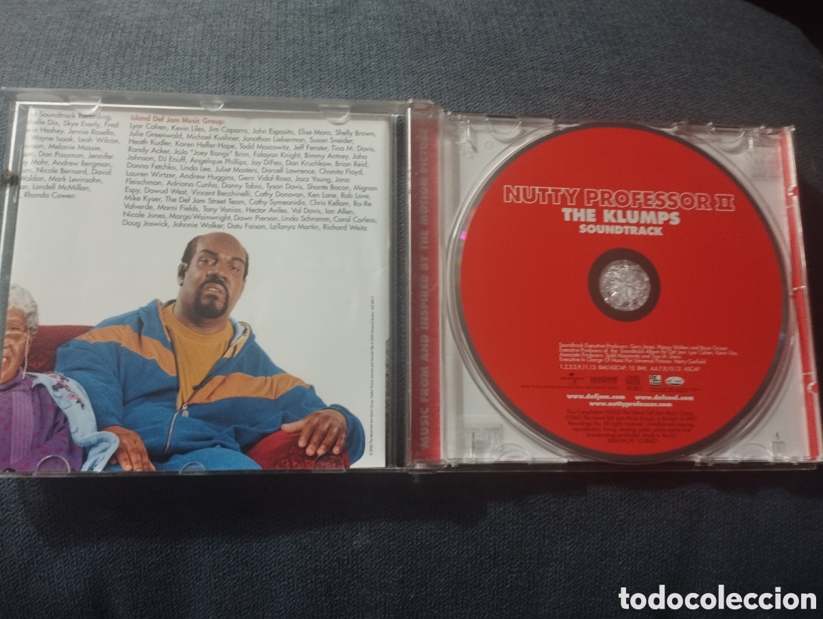 M&uacute;sica de colecci&oacute;n: CD de la serie televisiva del Profesor Nutty - Foto 2