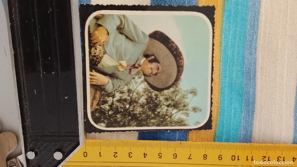 M&uacute;sica de colecci&oacute;n: musica - CROMO o similar DE CARTON ANTIGUO troquelado CANTANTES alejandro fernandez