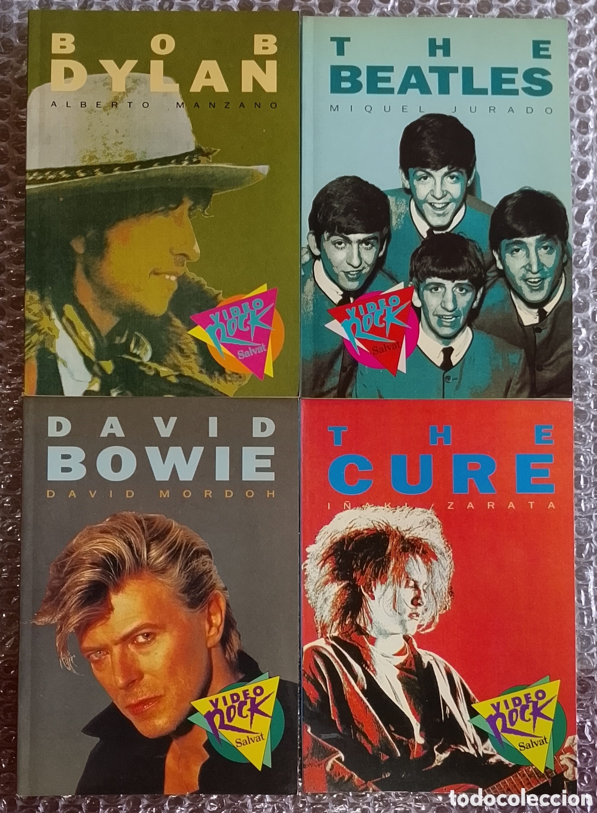 M&uacute;sica de colecci&oacute;n: Lote 28 Libros V&iacute;deo Rock Salvat