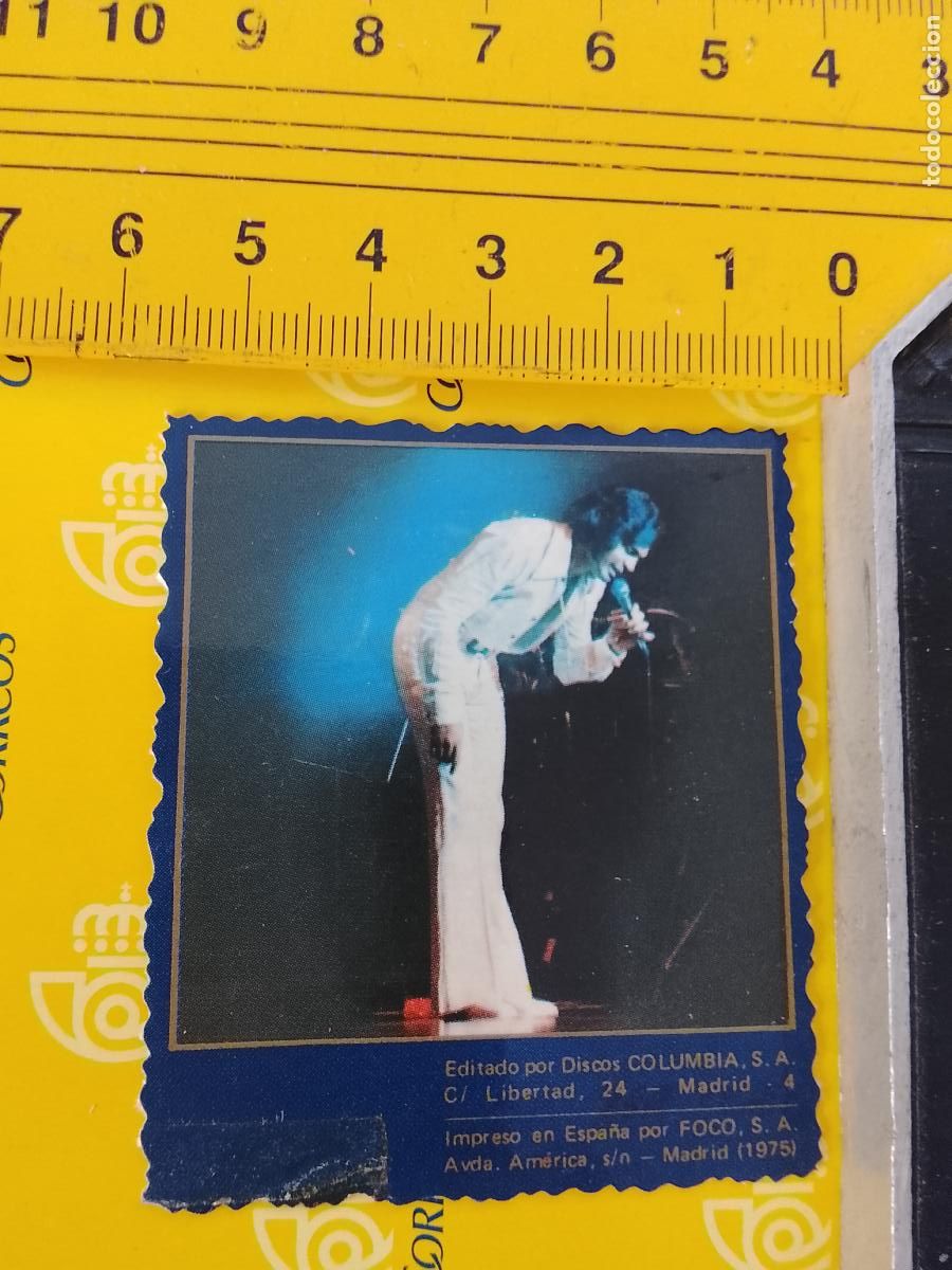 M&uacute;sica de colecci&oacute;n: musica - CROMO o similar carton troquelado CANTANTES - Engelbert Humperdinck