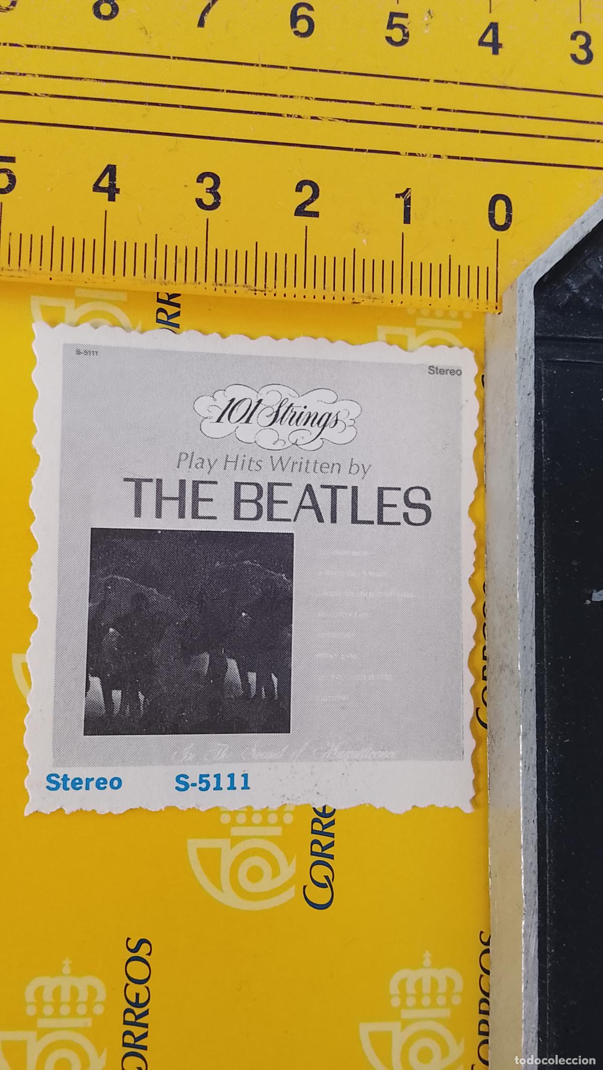 M&uacute;sica de colecci&oacute;n: musica - CROMO o similar PAPEL troquelado CANTANTES - THE BEATLES