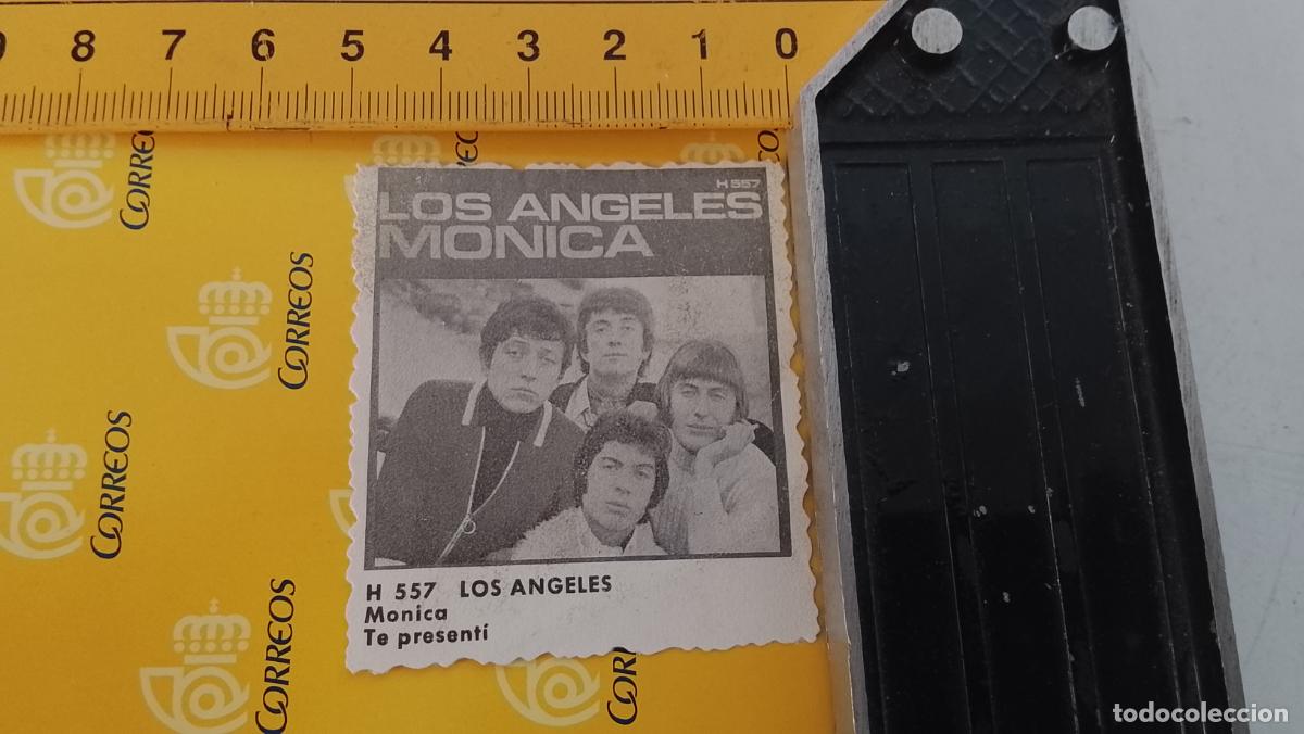 M&uacute;sica de colecci&oacute;n: musica - CROMO o similar PAPEL troquelado CANTANTES - LOS ANGELES