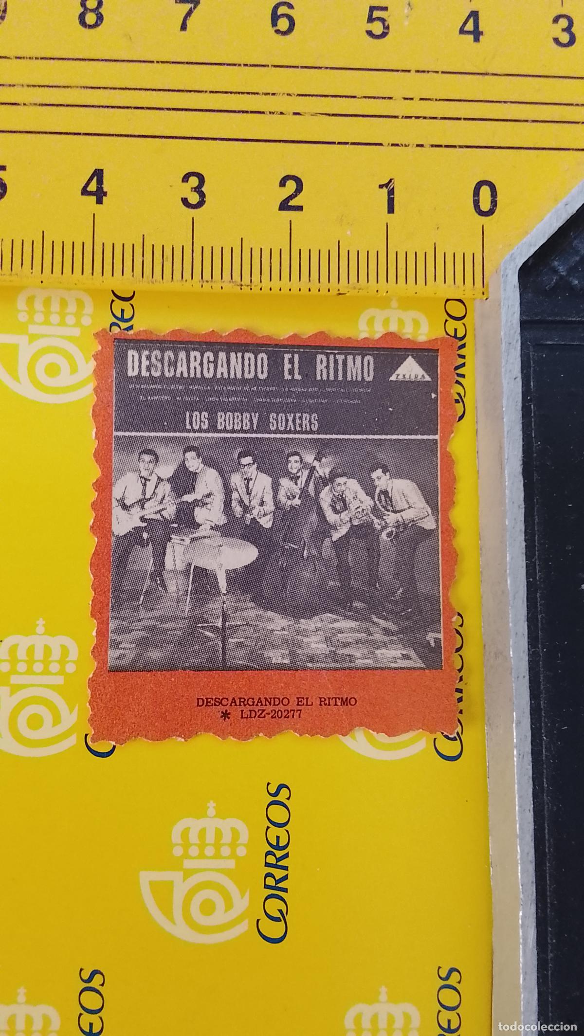 M&uacute;sica de colecci&oacute;n: musica - CROMO o similar PAPEL troquelado CANTANTES - LOS BOBBY SOXER