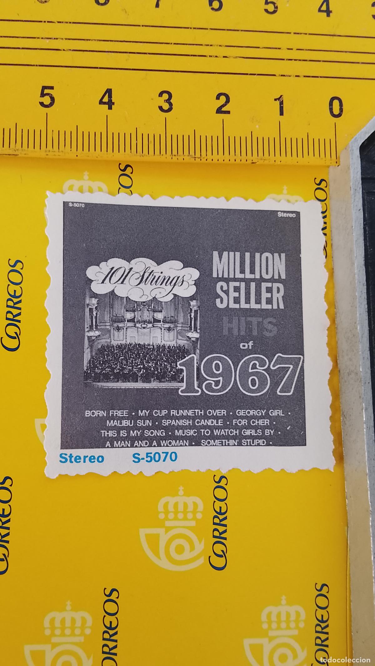 M&uacute;sica de colecci&oacute;n: musica - CROMO o similar PAPEL troquelado CANTANTES - MILLION SELLER