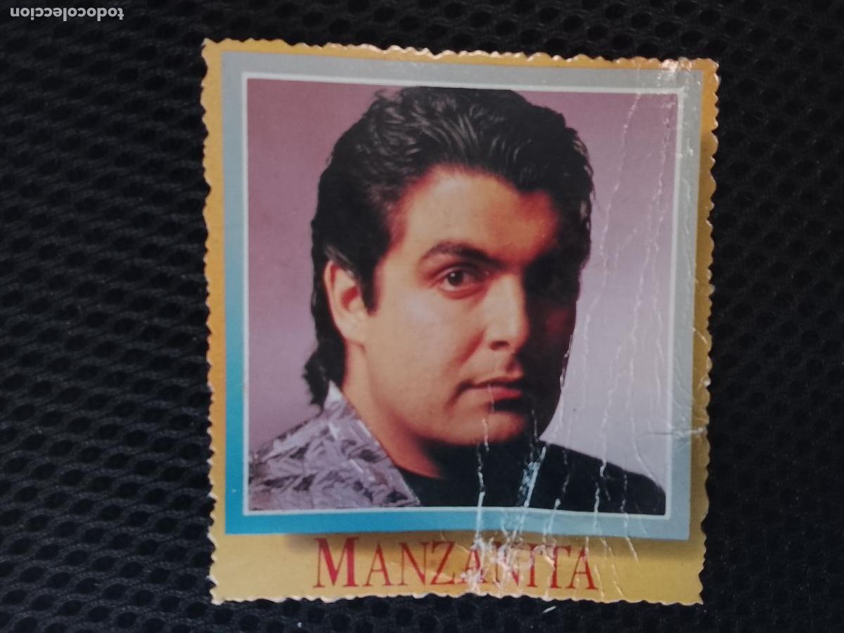 M&uacute;sica de colecci&oacute;n: musica - CROMO o similar carton troquelado CANTANTES - MANZANITA , VER ESTADO