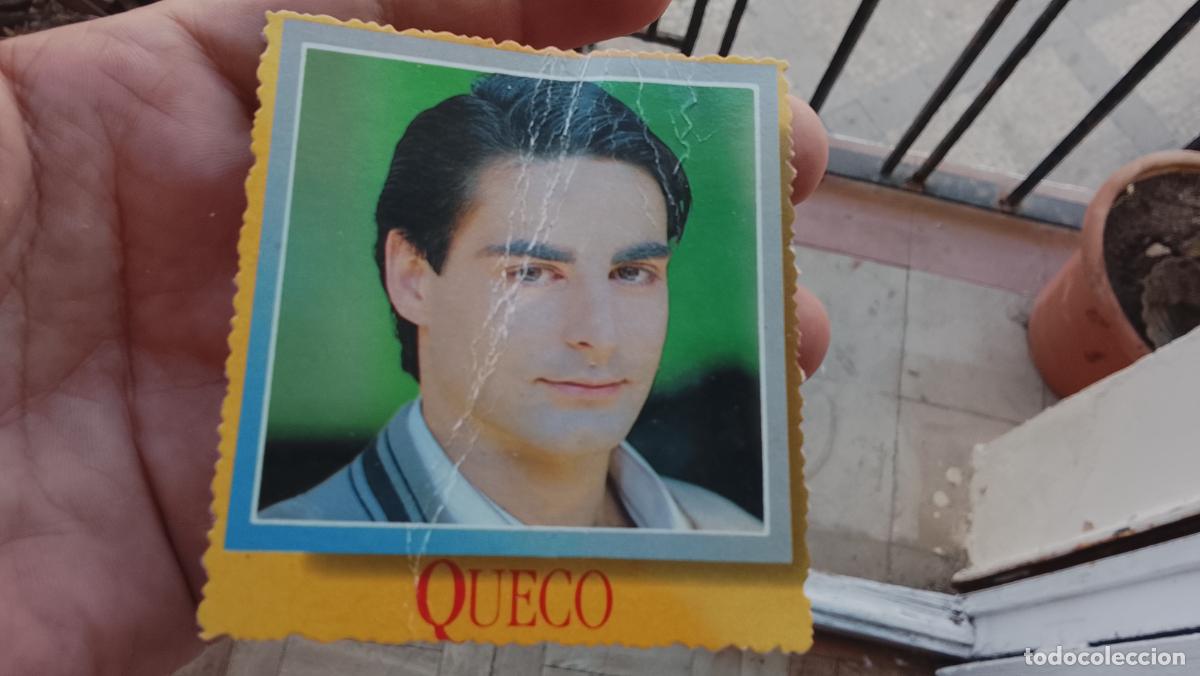 M&uacute;sica de colecci&oacute;n: musica - CROMO o similar carton troquelado CANTANTES - QUECO , VER ESTADO