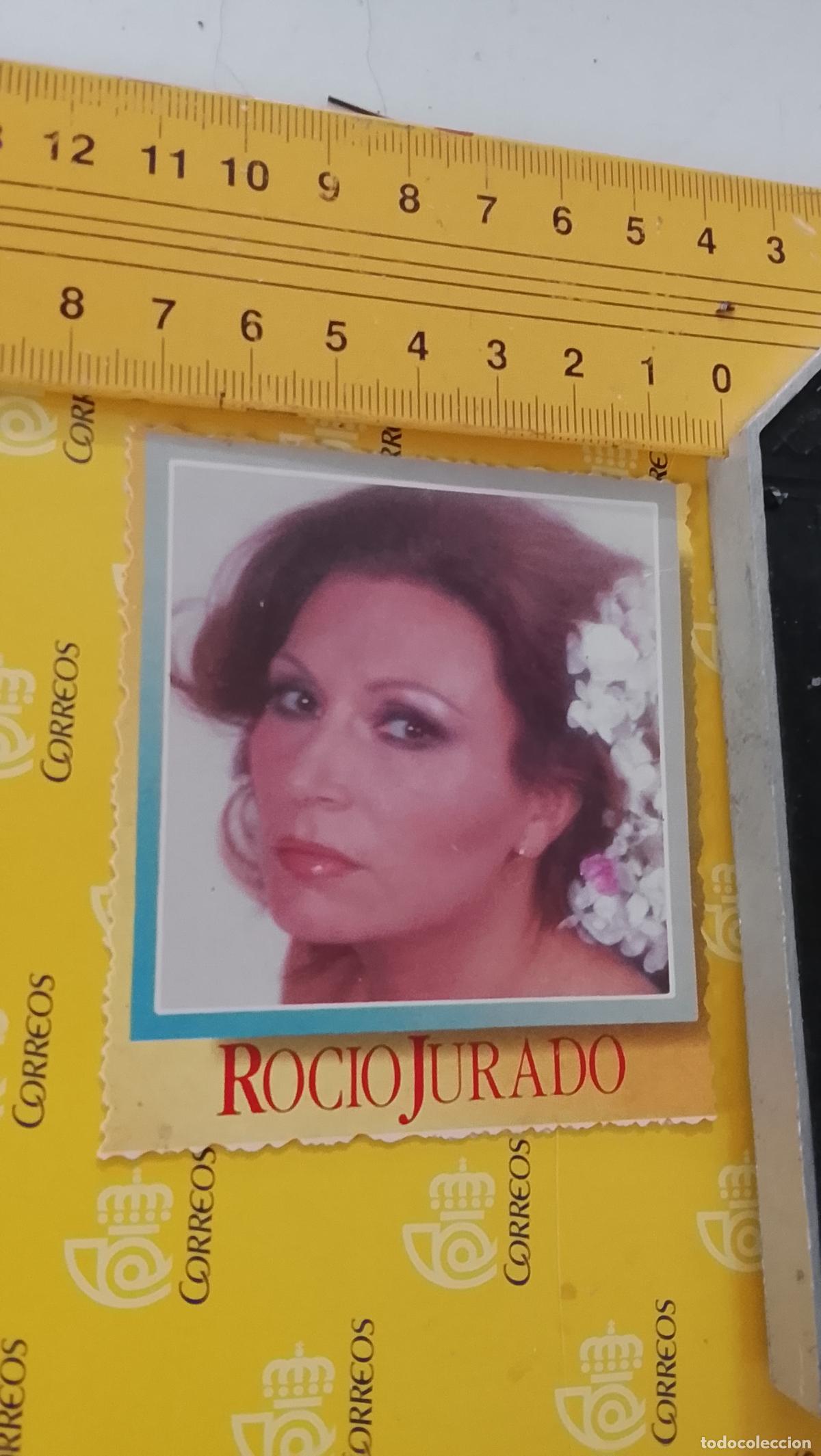 M&uacute;sica de colecci&oacute;n: musica - CROMO o similar carton troquelado CANTANTES - ROCIO JURADO