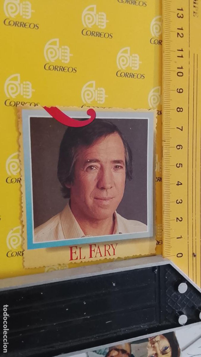 M&uacute;sica de colecci&oacute;n: musica - CROMO o similar carton troquelado CANTANTES - EL FARI FARY