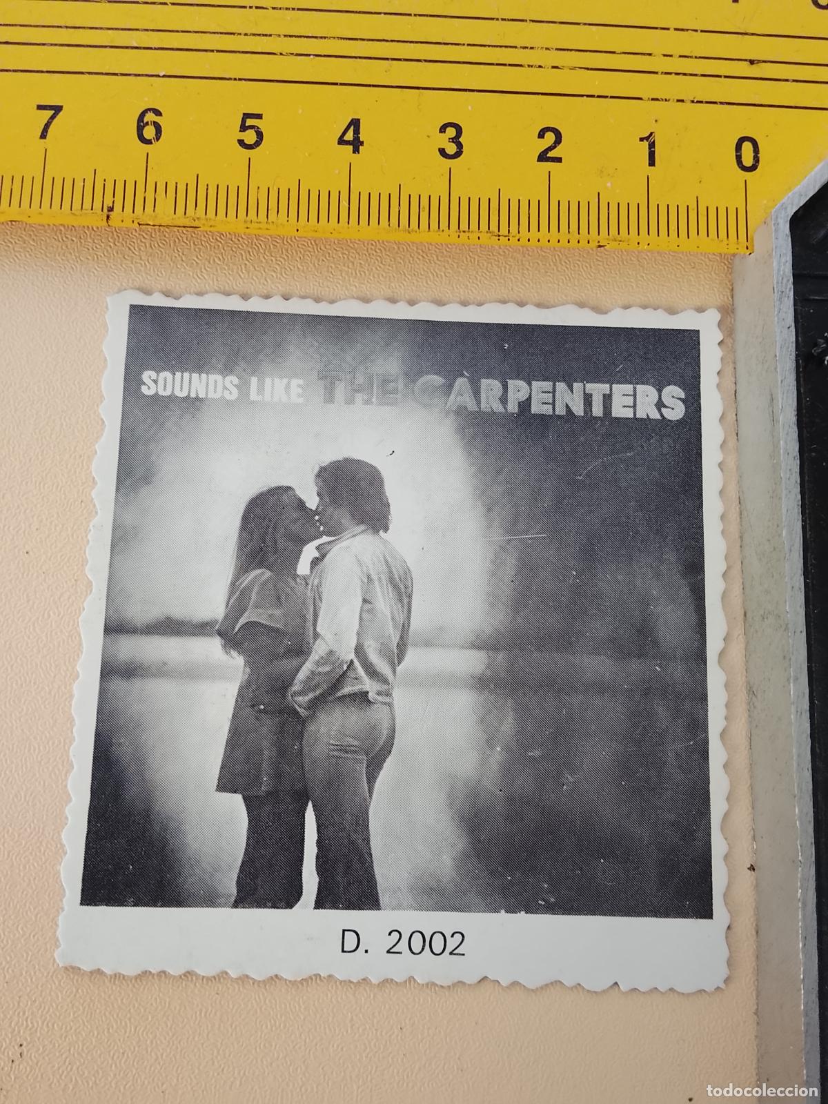 M&uacute;sica de colecci&oacute;n: musica - CROMOs o similar carton troquelado CANTANTES - THE CARPENTERS